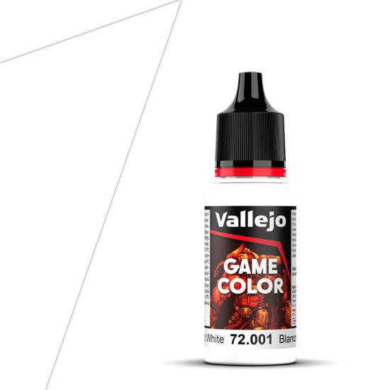 Vallejo Game Color 72.001 Dead White , 18 ml
